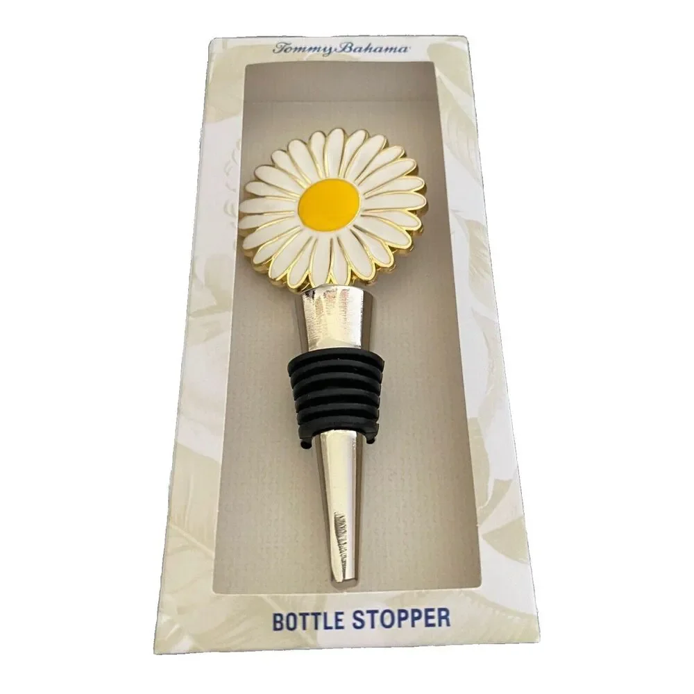 Tommy Bahama Bottle Stopper Daisy New in Box
